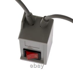 110V Foot Pedal Industrial Sewing Machine Heavy Duty Upholstery + Leather +Motor