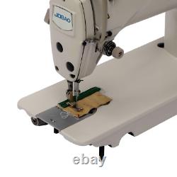 110V Foot Pedal Industrial Sewing Machine Heavy Duty Upholstery + Leather +Motor