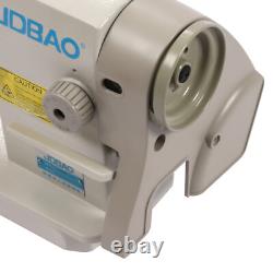 110V Foot Pedal Industrial Sewing Machine Heavy Duty Upholstery + Leather +Motor