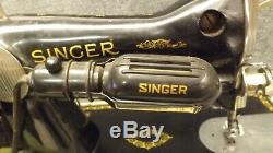 1949 Singer Model 15-91 Heavy Duty Sewing Machine Direct/Gear Drive