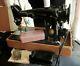 1956 Heavy Duty Singer 201 Sewing Machine Tested Ready To Use Manual Case Pedal