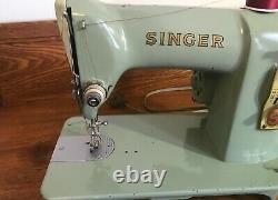 1962 Singer Sewing Machine Heavy Duty Model 185J Serviced and Cleaned