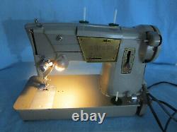 1964 SINGER 328K Sewing Machine Heavy Duty-Denim, Upholstery Serviced Manual