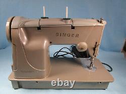 1964 SINGER 328K Sewing Machine Heavy Duty-Denim, Upholstery Serviced Manual