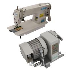 550W Commercial Sewing Machine Heavy Duty Upholstery Leather Craft With Motor