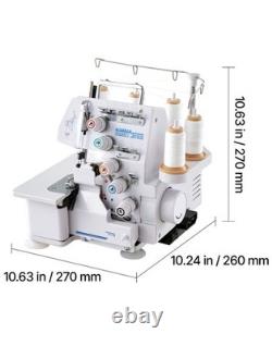 5 Thread HEAVY DUTY Vector SERGER Overlock Sewing Machine, New