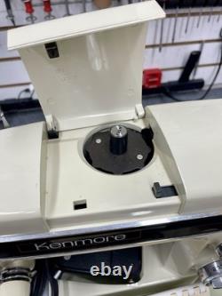 AS IS Kenmore 17800 Heavy Duty Sewing Machine w FtCont, Man, Case, Access
