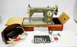 Alfa Sewing Machine Vintage Stunning Cast Metal Fully Refurbed Heavy Duty