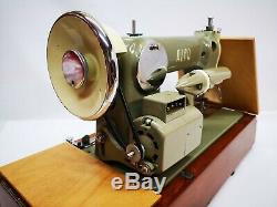 Alfa Sewing Machine Vintage Stunning Cast Metal Fully Refurbed Heavy Duty