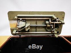 Alfa Sewing Machine Vintage Stunning Cast Metal Fully Refurbed Heavy Duty