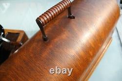 Antique/vintage Singer Sewing Machine Heavy Duty Domed Case 99k Hand Cranked