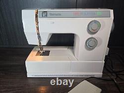 BERNETTE 720 12 Stitch Sewing Machine Heavy Duty 200 B with Manual and Cover