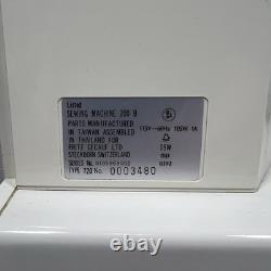 BERNETTE 720 Sewing Machine Heavy Duty 200 B With Cover READ