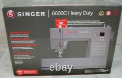BRAND NEW LED Singer Heavy Duty 6600C Computerized Sewing Machine