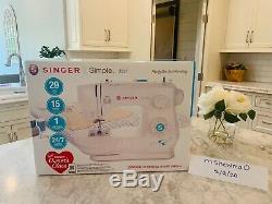 BRAND NEW Singer 3337 Simple 29-Stitch Heavy Duty Home Mechanical Sewing Machine