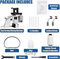 Bag Sewing Closing Machine, Heavy Duty Cordless Bag Closer, Máquina De Coser Cos