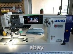 Barely used Juki LU2828v-7 (production-ready, heavy duty, smart sewing machine)