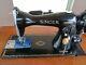 Beautiful Singer 15-91 heavy duty Sewing Machine, tested, working, attachments