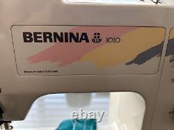 Bernina 1010 Sewing Machine with Heavy Duty Dust Cover WORKS GREAT