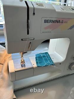 Bernina 1010 Sewing Machine with Heavy Duty Dust Cover WORKS GREAT