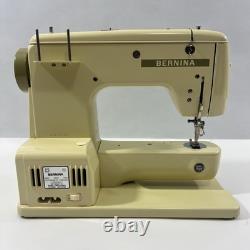 Bernina 707 Heavy Duty Metal Sewing Machine With Extension Table Pedal Case