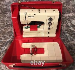 Bernina Record 830 Electronic Sewing Machine & Accessories SERVICED Heavy Duty