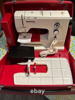 Bernina Record 830 Electronic Sewing Machine & Accessories SERVICED Heavy Duty