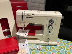 Bernina Record 830 Electronic Sewing Machine & Accessories SERVICED Heavy Duty