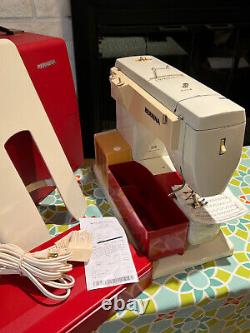 Bernina Record 830 Electronic Sewing Machine & Accessories SERVICED Heavy Duty