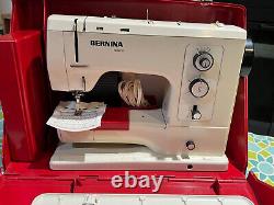 Bernina Record 830 Electronic Sewing Machine & Accessories SERVICED Heavy Duty