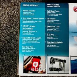 Brand New Singer 3337 Simple 29-stitch Heavy Duty Home Sewing MachineBRAND NEW