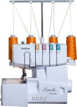 Brother 1034D Serger Heavy Duty Metal Frame Overlock Machine Ships Tomorrow