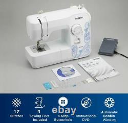 Brother Heavy Duty LX3817 Sewing Machine with 17 Built-In Stitches Portable NEW