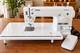 Brother PQ1500SL Mechanical Sewing Machine with Foot Pedal, Extension Table