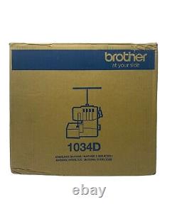Brother Serger, 1034D, Heavy-Duty Metal Frame Overlock Machine, (OPEN BOX)