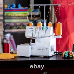 Brother Serger Electric Sewing Machine 1034D Heavy-Duty Metal Frame