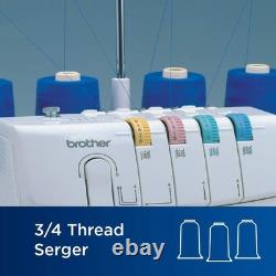 Brother Serger Electric Sewing Machine 1034D Heavy-Duty Metal Frame