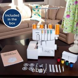 Brother Serger Electric Sewing Machine 1034D Heavy-Duty Metal Frame