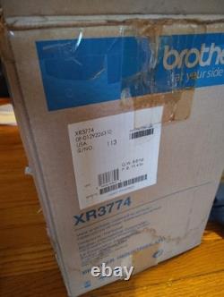 Brother XR3774 Wide Table Sewing Quilting Machine Built In Stitches