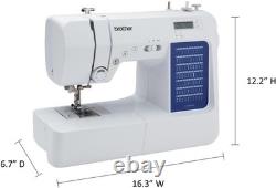 CS7000X Computerized Sewing and Quilting Machine, 70 Built-in Stitches, LCD Disp