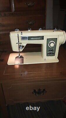 Commercial Sewing Machine Yellow Brother Galaxie 221 Heavy Duty Japan