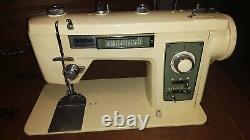 Commercial Sewing Machine Yellow Brother Galaxie 221 Heavy Duty Japan