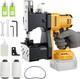 Cordless Bag Sewing Machine Compatible with Dewalt 20V Max Battery, Auto Heavy-D