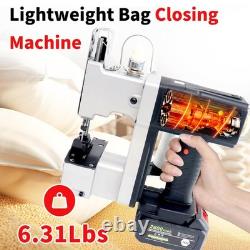 Cordless Bag Sewing Machine, Handheld Sewing Machine Heavy Duty, Portable Pac