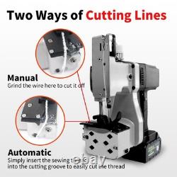 Cordless Bag Sewing Machine, Handheld Sewing Machine Heavy Duty, Portable Pac