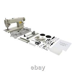 DDL-6150-H Portable Industrial Straight Stitch Leather Sewing Machine Heavy Duty