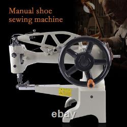 DIY Patch Leather Sewing Machine Heavy Duty Tabletop Manual Shoe Repair Patcher