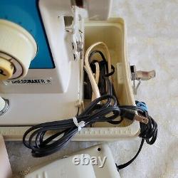 Dressmaker S-2402 Heavy Duty Sewing Machine, Embroidery Vintage Stretch Stitch