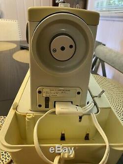 ELNA TSP 74C Heavy Duty Sewing Machine With Case Working