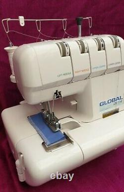 GLOBAL Heavy Duty 4 thread Overlocker Sewing Machine, Semi Professional model NEW